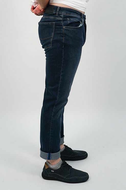 805-2656.M485.Y622.L.S0381 Джинсы мужские темно-синий LUXOR 