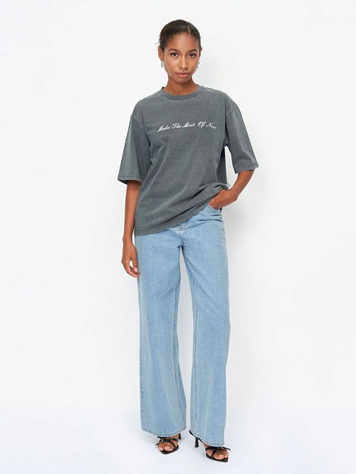 52000-ФБ Футболка женская серый ELECTRA STYLE 