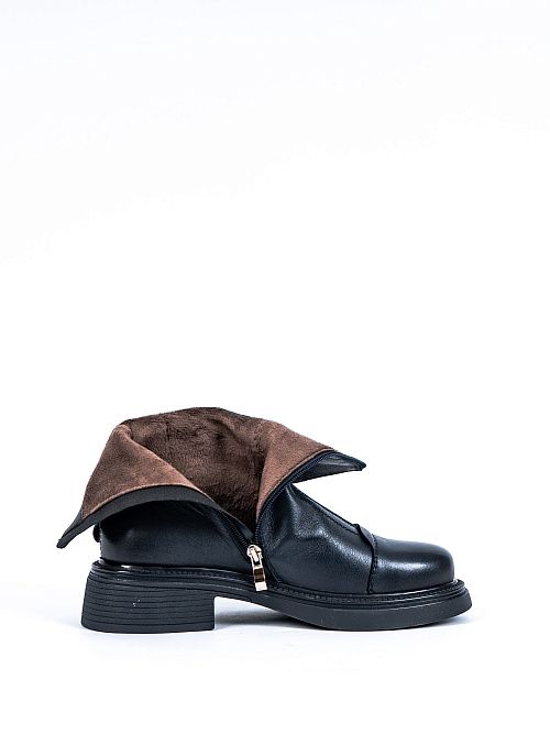 VE270-Q465-2 Ботинки женские темно-синий 365 