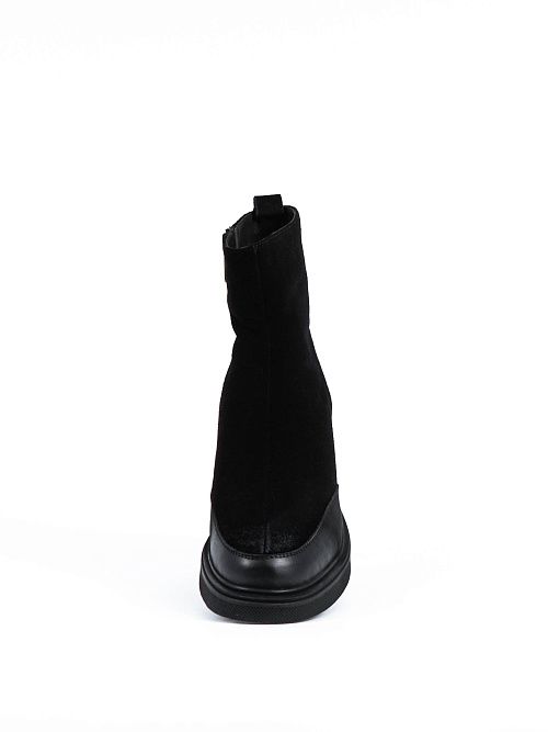 RQ428-010 Ботинки женские черный Baden 