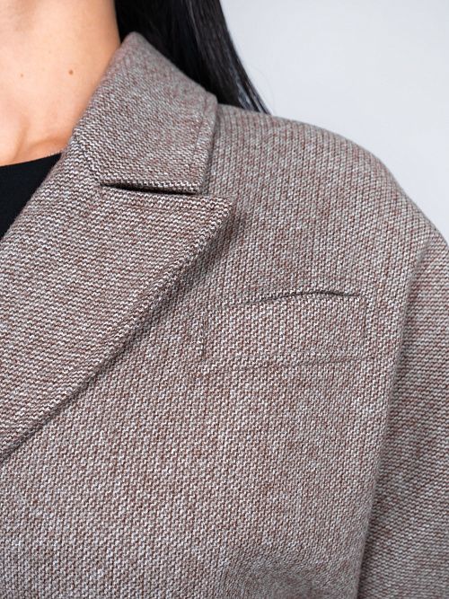 KR-309-STR-6 Пальто женское бежевый 365 