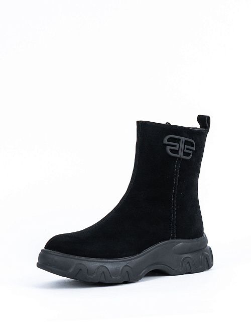 DF-W23-LM3-2317-1(L) Полусапоги женские черный Covani 