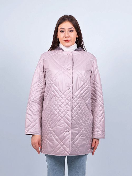 2663/1 Куртка удлиненная женская бежевый Baimuni 