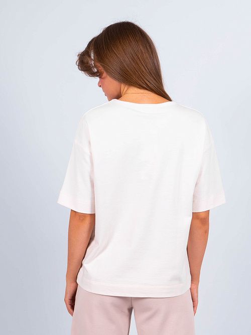 ЕВТ3203/ Футболка женская хлопок сливочный VERY NEAT 