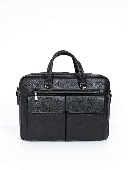 114-630-11-4 Портфель мужской черный 365 