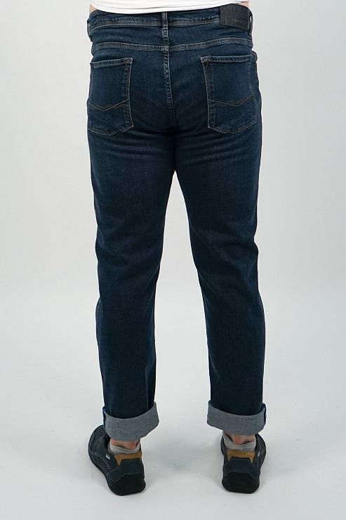 805-2656.M485.Y622.L.S0381 Джинсы мужские темно-синий LUXOR 