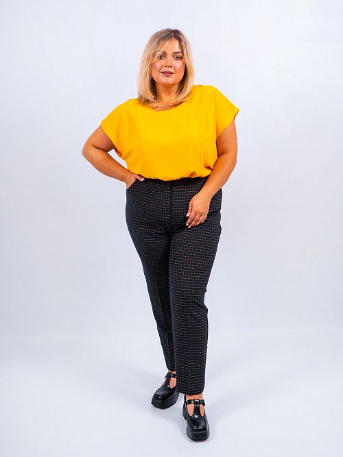 Адамс Брюки женские синий ZAR STYLE 