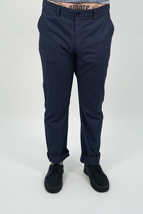 805-2062.E437.Y002.L.B0281 Брюки мужские синий LUXOR 