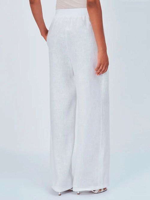 52104-БЛ Брюки женские белый ELECTRA STYLE 