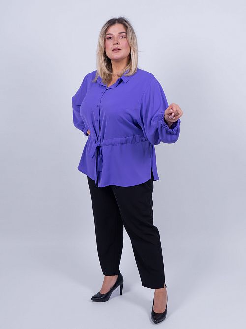 Риксос-евро Блузка женская сиреневый ZAR STYLE 
