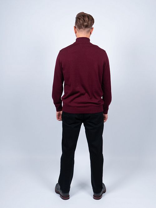 823-0606.O019.Y001.L.P0581 Водолазка мужская бордовый LUXOR 