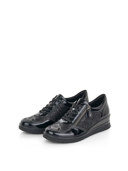 R0701/03 Полуботинки женские черный Remonte 