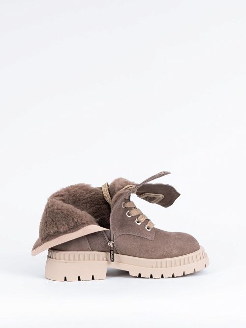 RQ460-042 Ботинки женские темно-бежевый Baden 