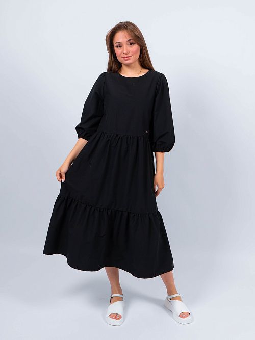 ЕТ50002/ Платье женское черный VERY NEAT 