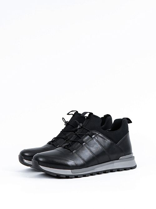 11-223945124 Ботинки мужские черный Mario Polani 