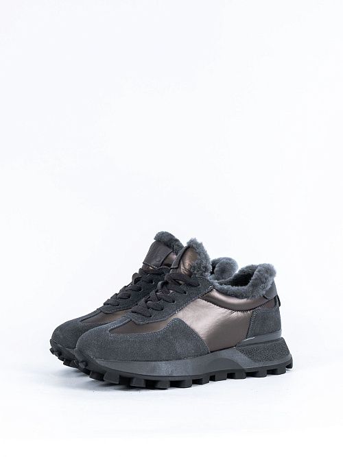 XZG-42250-2S-SW Полуботинки женские серый Madella 