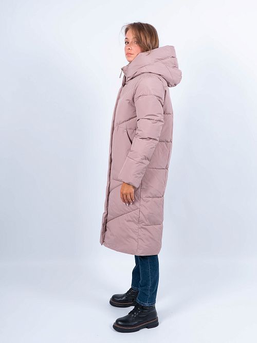 GWD4713I-G170 Пальто женское розовый PURELIFE 