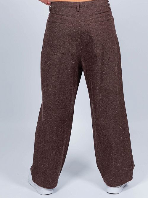 H58840/JI Брюки мужские коричневый QWENTINI  