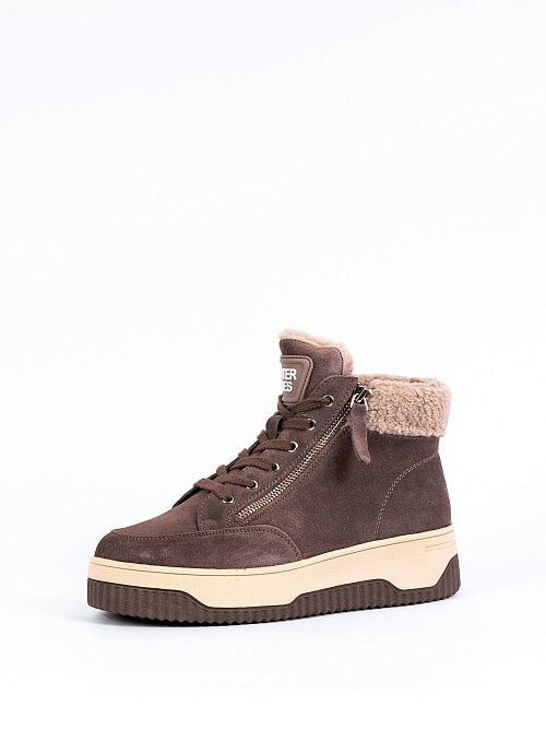 RQ421-025 Ботинки женские коричневый Baden 