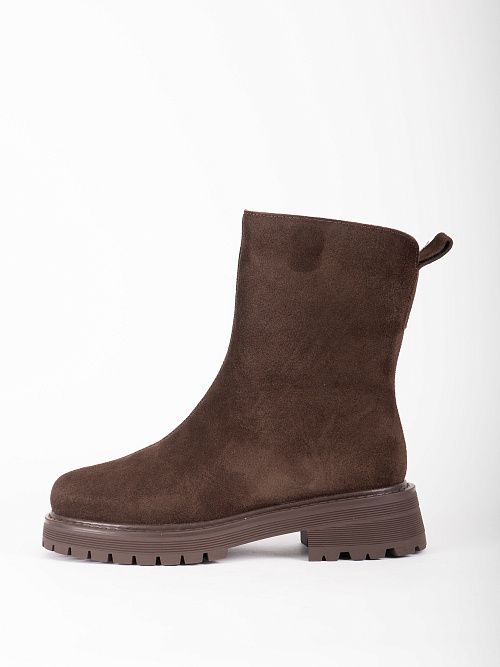 AS738-L5328-ZX170ZM Ботинки женские натуральная кожа коричневый 365 