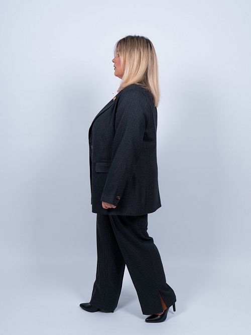 33-030053-1691-67 Пиджак Мадлен женский коричневый КЛЮКVА 