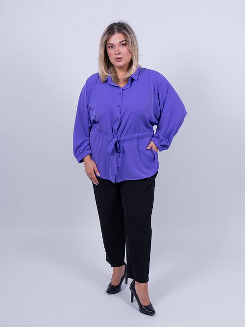 Риксос-евро Блузка женская сиреневый ZAR STYLE 