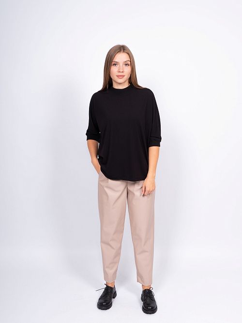 242010 Блузка женская черный MIRA MIA 