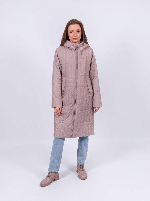 5249-170 Пальто женское коричневый ICEBEAR 