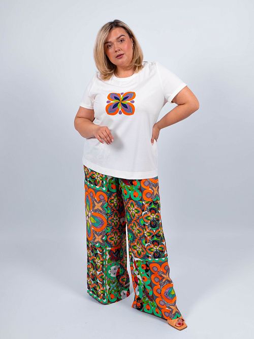 241-H21237-33/1 Блуза женская белый VIX VOX 