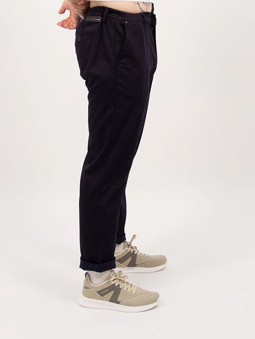 805-2166.T044.Y002.L.B0301 Брюки мужские синий LUXOR 