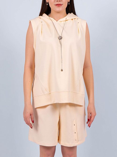 X056 Костюм женский молочный 365 