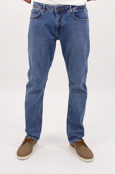 805-2307.M519.Y622.L.B0301 Джинсы мужские синий LUXOR 