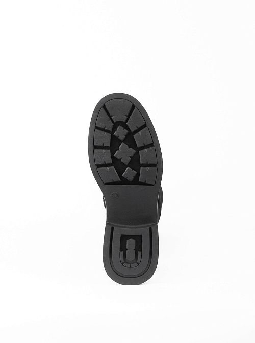 H740-D60-2BZM Сапоги женские натуральная кожа черный 365 