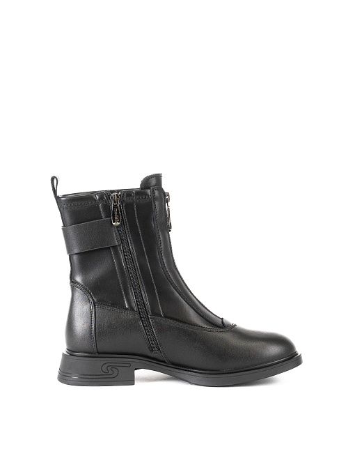 XMG-52781-12A-SB Ботинки женские натуральная кожа черный Madella 