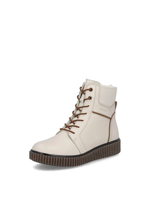 Y4303/80 Ботинки женские белый Rieker 