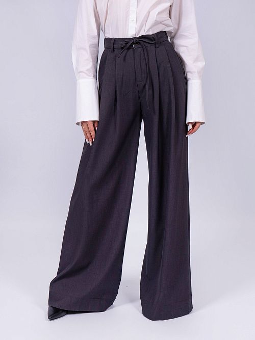 99020 Брюки женские серый NAVI  