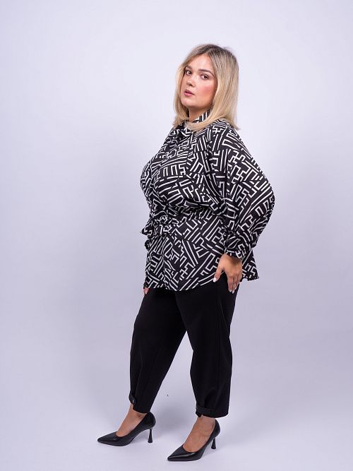 Марк Брюки женские черный ZAR STYLE 