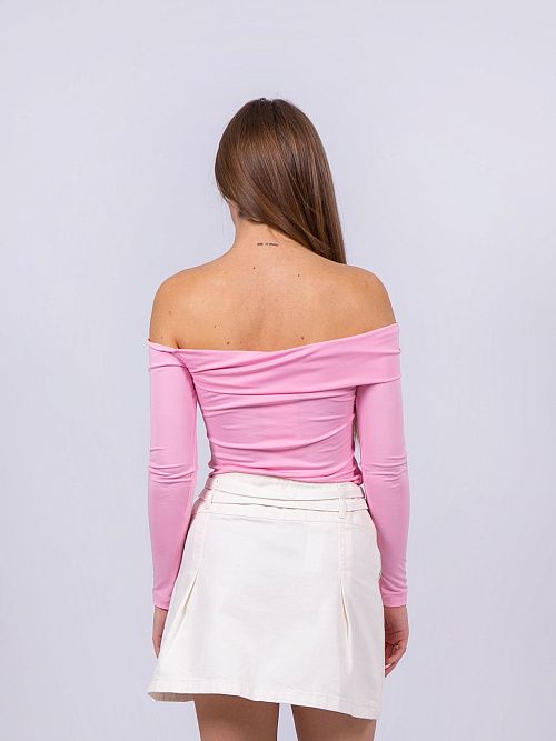 7449 Кофта женская розовый GIRL 