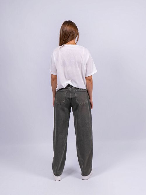 5317 Джинсы женские серый 919 