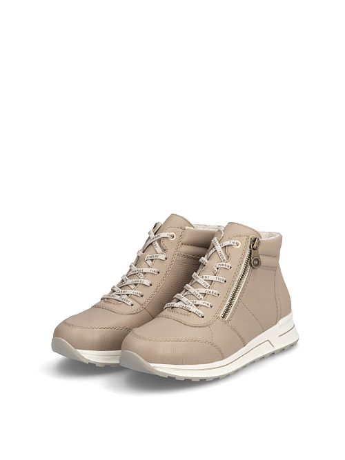 N1404/20 Ботинки женские бежевый Rieker 