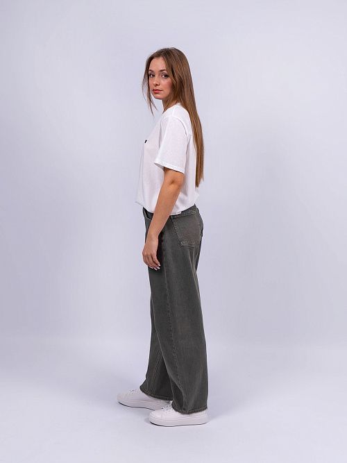 5317 Джинсы женские серый 919 