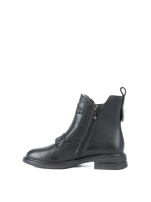 XJR-52262-1A-KB Ботинки женские натуральная кожа черный Madella 