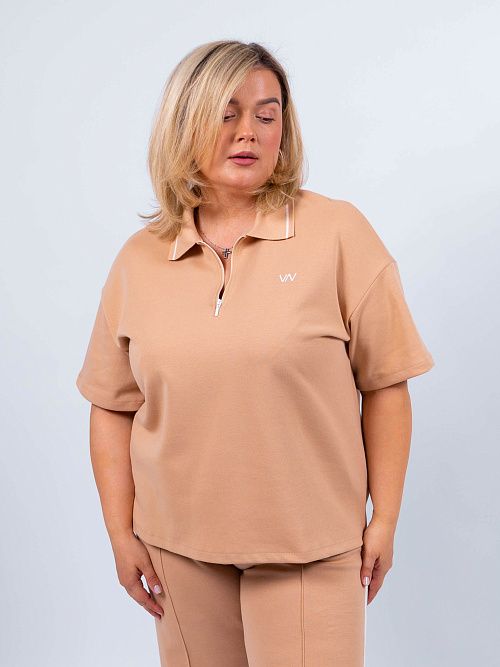 ЕВТ3209/ Футболка женская кунжут VERY NEAT 