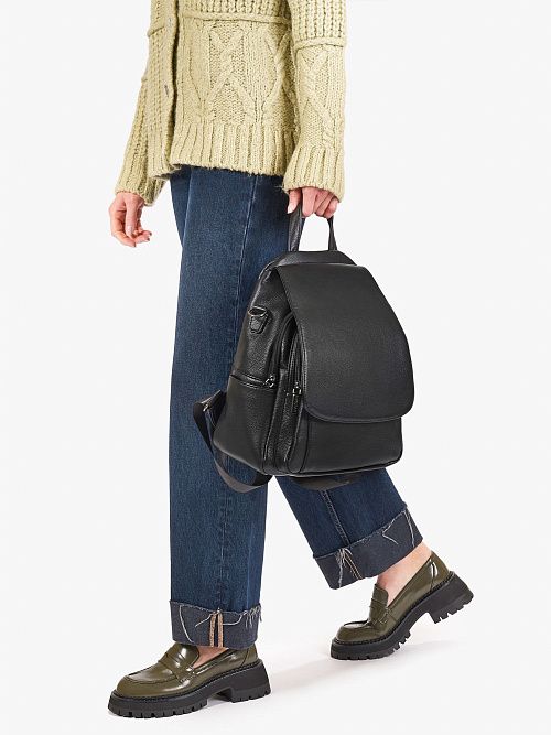 91-391-11-4 Рюкзак женский черный 365 