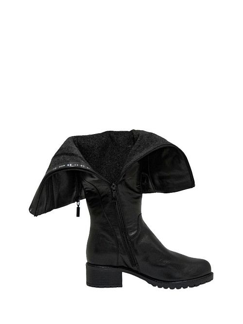 F1F5 KS909-02U02 Сапоги женские черный Francesco Donni 