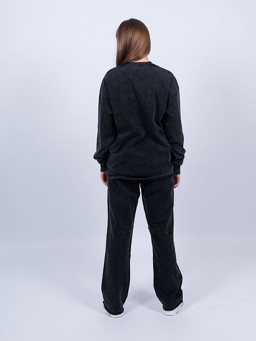 2188/7 Лонгслив черный 365 