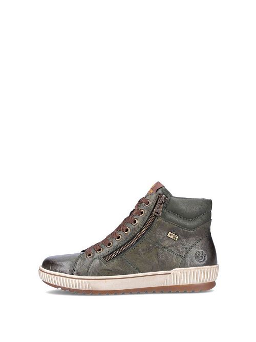 D0772/52 Ботинки женские зеленый Remonte 