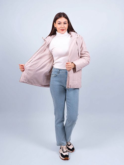 GWC4731I-G625 Куртка женская бежевый ICEbear 