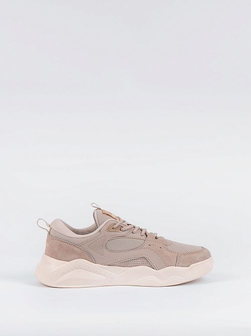 F7565-9 Кроссовки женские бежевый STROBBS 