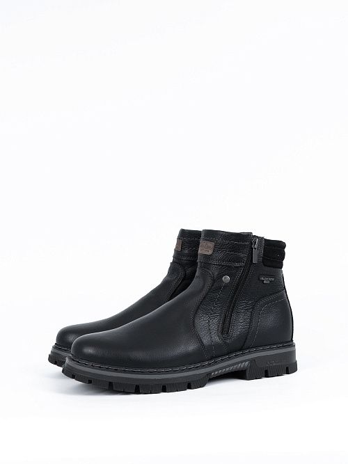 1906-9 Ботинки мужские черный Nine Lines 